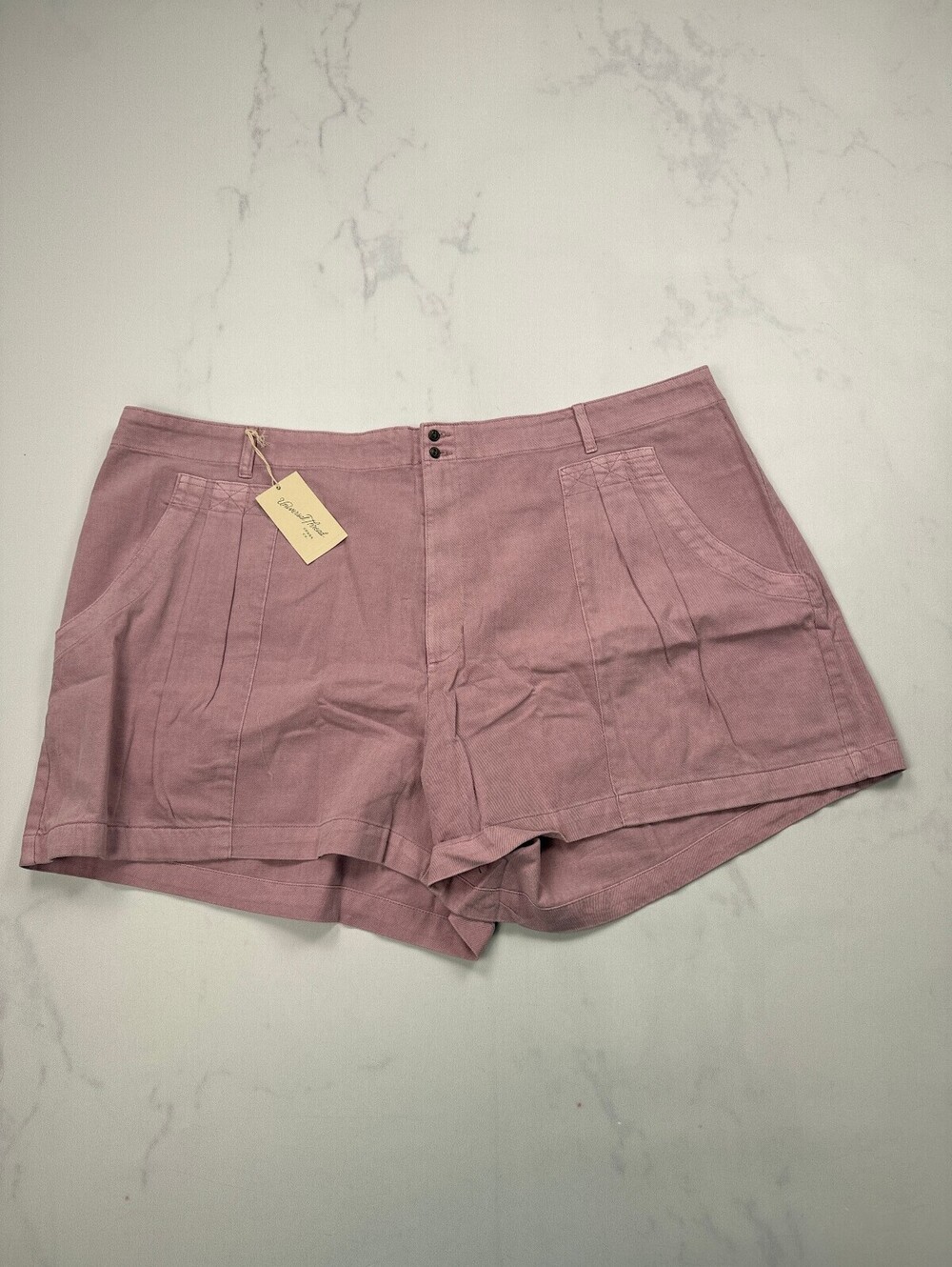 Universal Thread Thread Shorts Blush Modern Romantic - Womens 24W